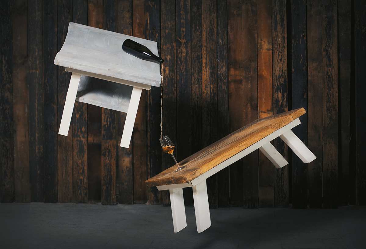 hans fidnling furniture fraai berlin design interieur gravity wood warm model girl levitation Canon scene