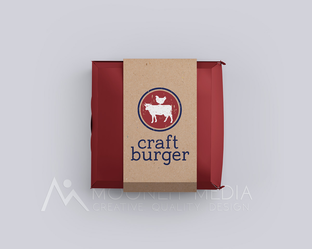 logo Logo Design ILLUSTRATION  Burgers chicken restaurant branding 