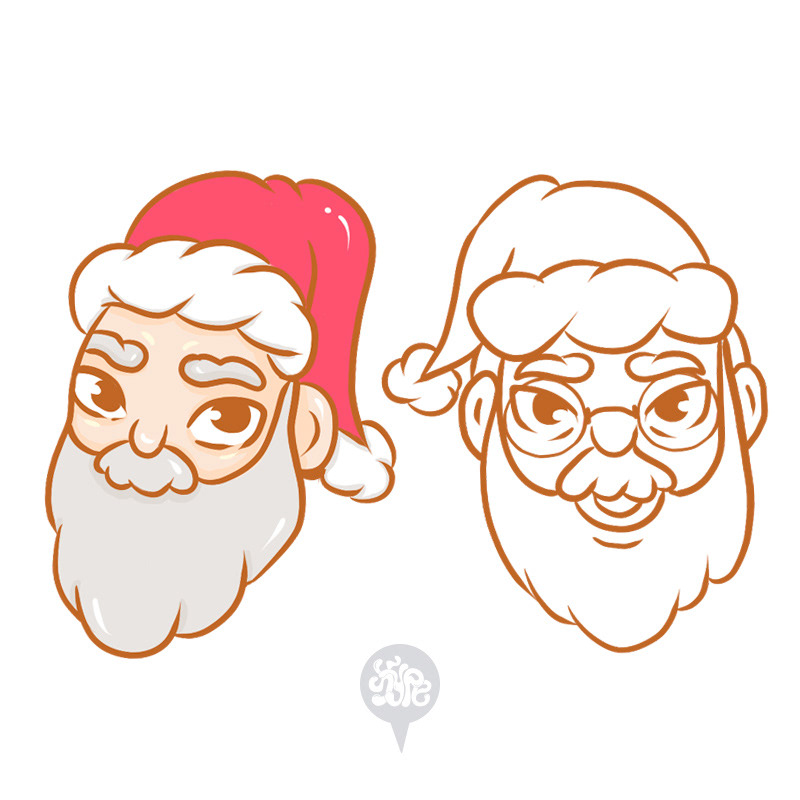 #navidad    #xmas #christmas #santa elf draw doodle cartoon dibujo caricatura diseño