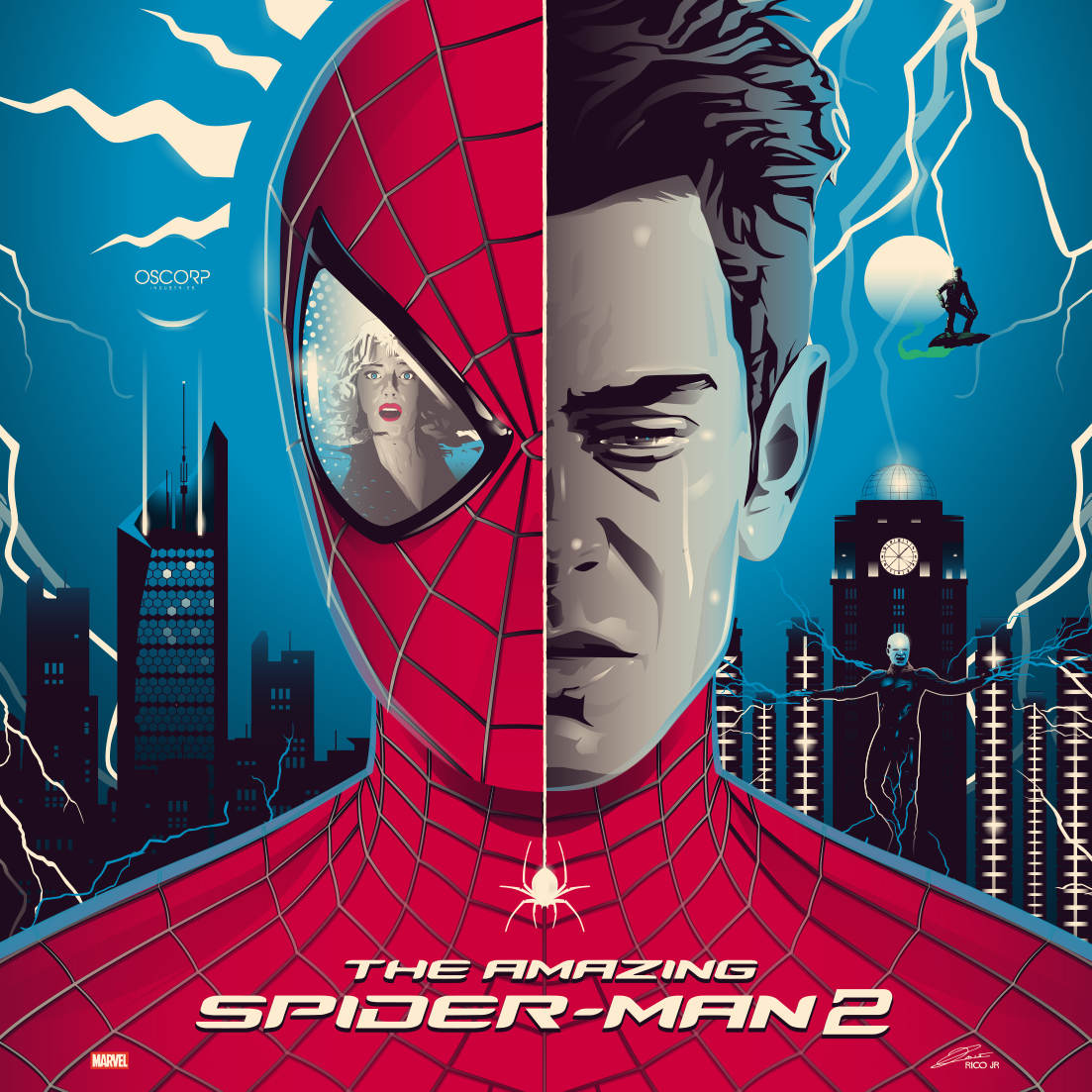 Introducir 73+ imagen spiderman poster art