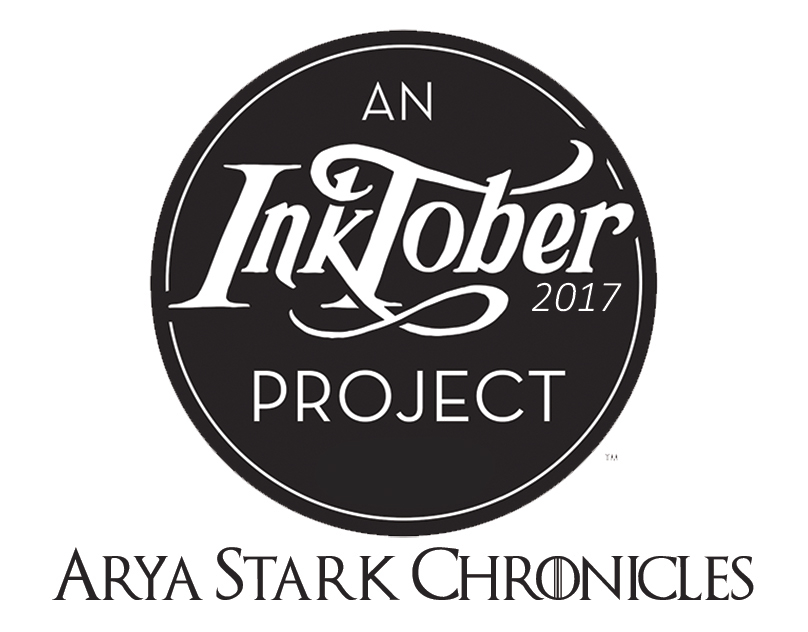 inktober2017 inktober gameofthrones aryastark