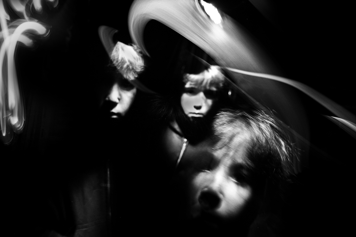 children sinister dark twisted DISTORTED slow exposure ghost lost night fear Terror black Scary