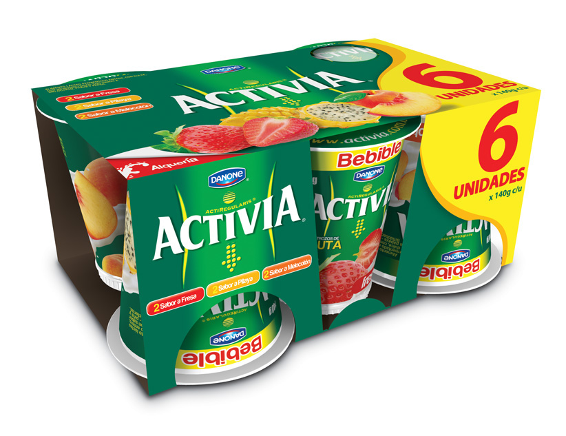 #activia #danone #packaging #productdesign #Branding