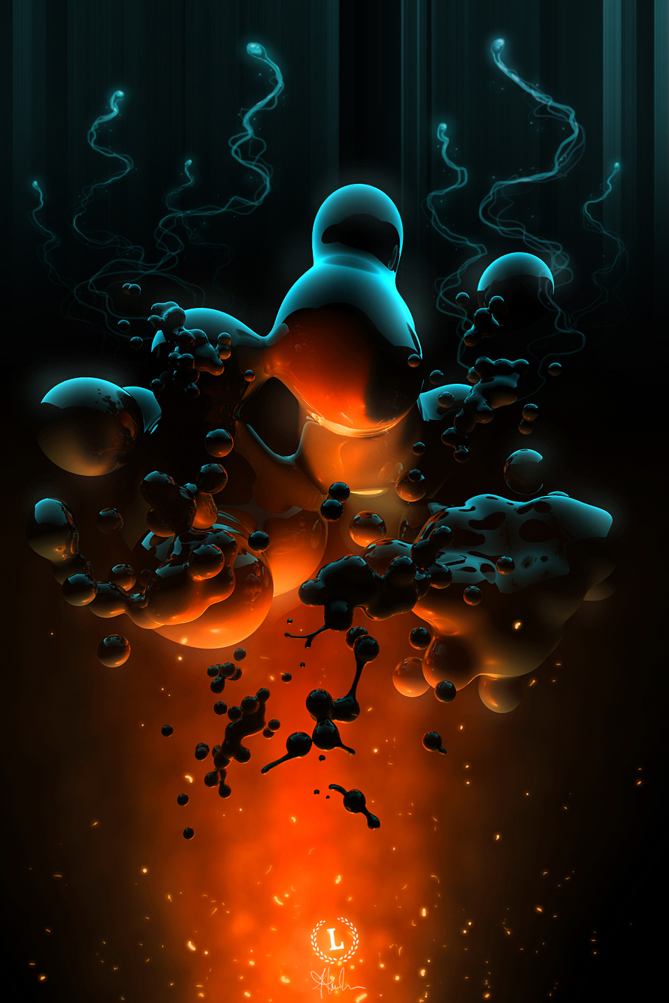 lava luminarium grungetv 3D cinema4d energy Dynamism abstract fantasy Entropy