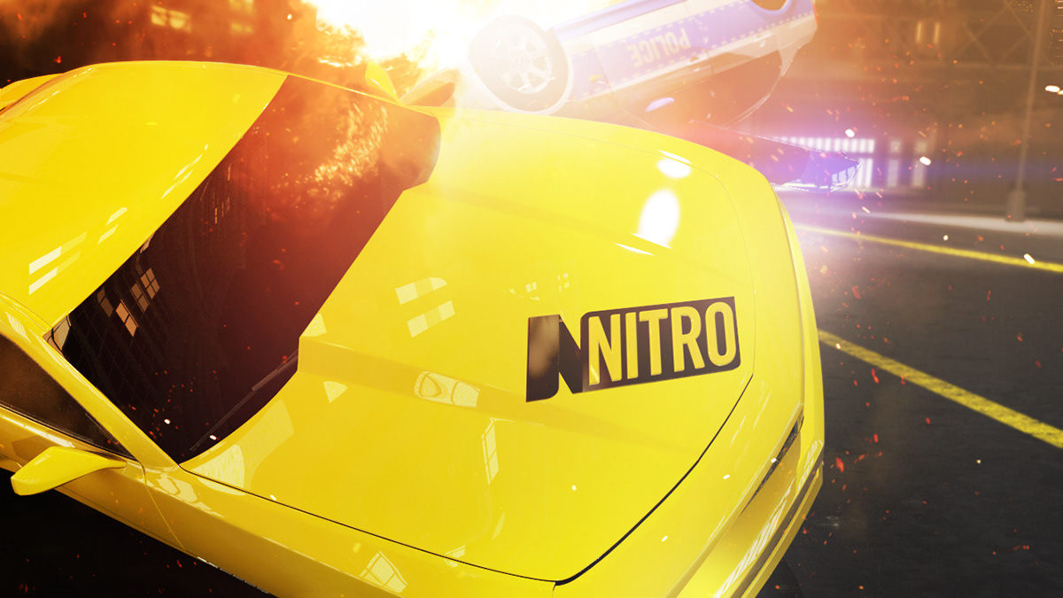 nitro tv branding TV channel tv broadcast broadcast ID brand identity