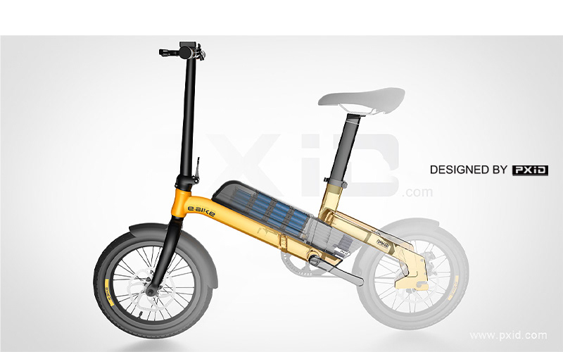 Folding e-bike design E-Bike moped Bike