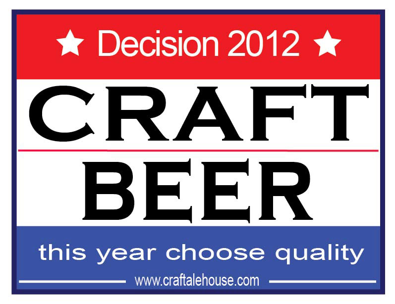 Craft Ale House 2012 election vote