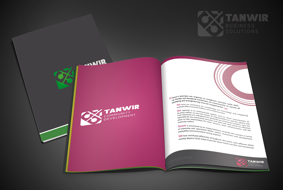 Corporate Design Logo Design stationary company profile Business Solutions rebranding tanwir Business Cards