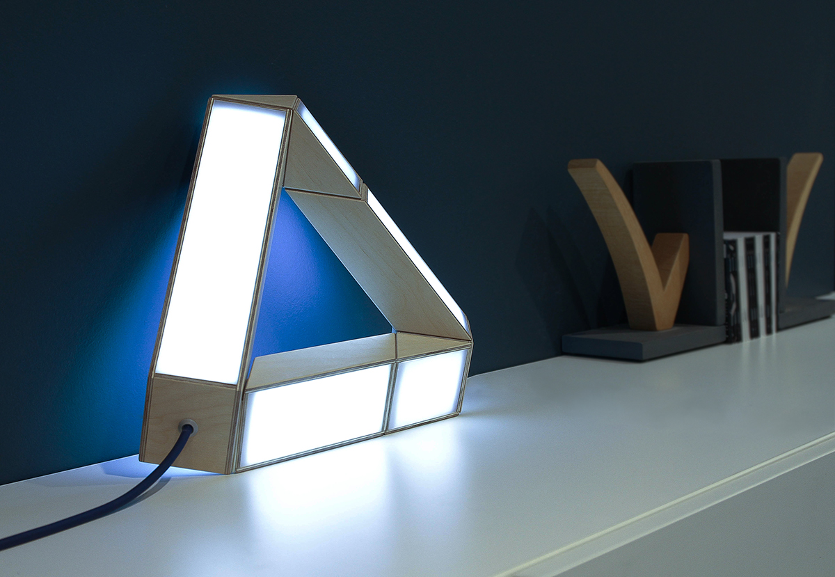 light Transformation leds plywood PLEXIGLAS Lamp children
