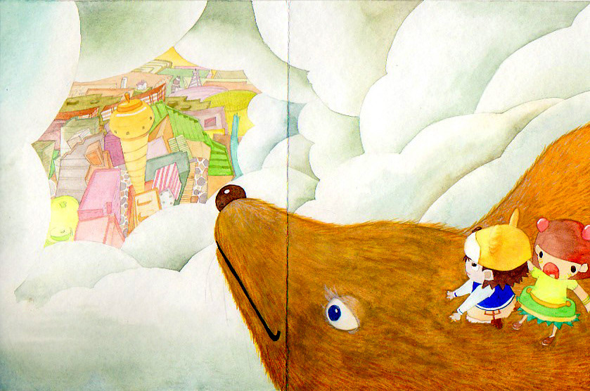 water color illust fairy tale children