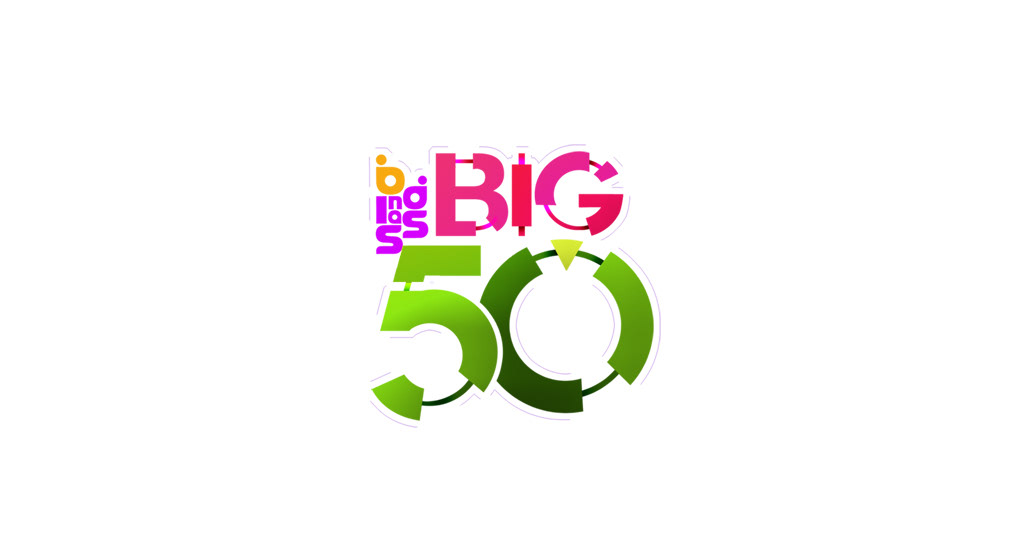 Big 50 music logo animation logo Packaging