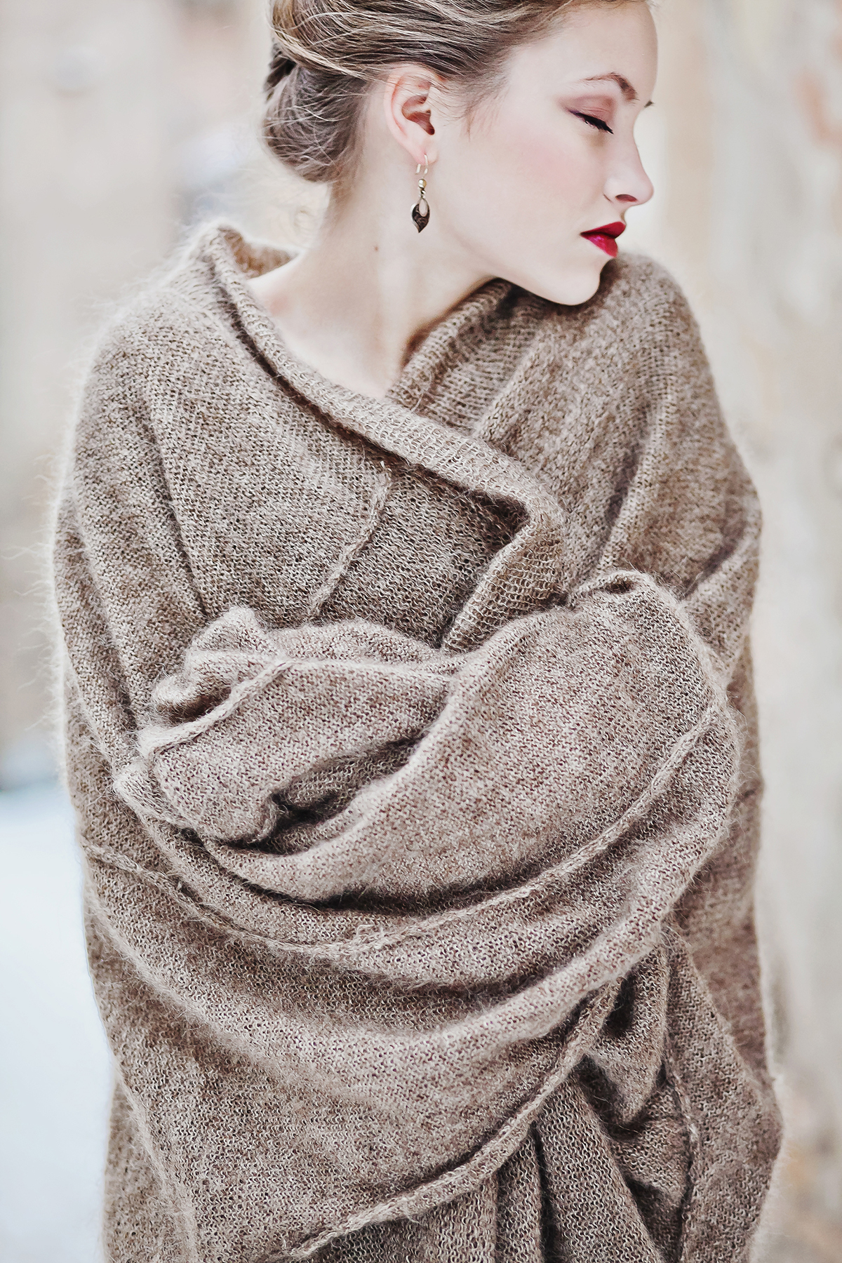 Lookbook Clothing winter wool knitting Style dark natural rustic