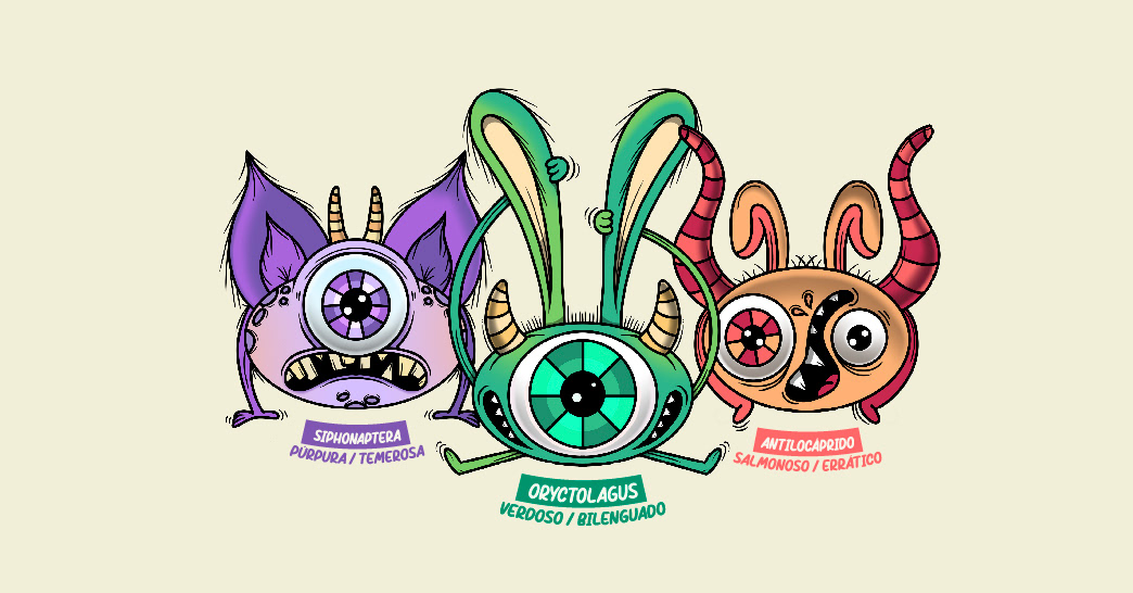 characterdesign ilustraciónparaniños ilustradorescolombianos kigs Monstruo procreatecharacter