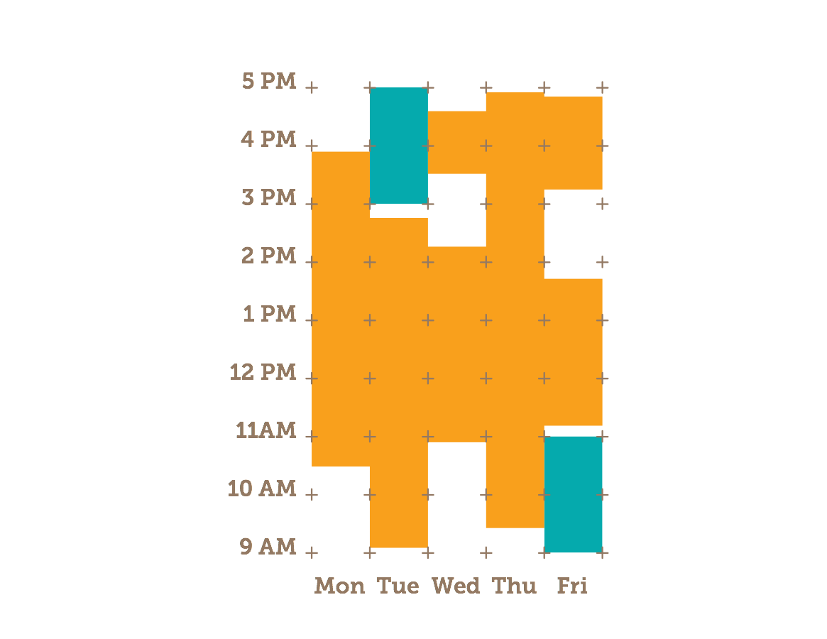 parametric schedule planner calendar