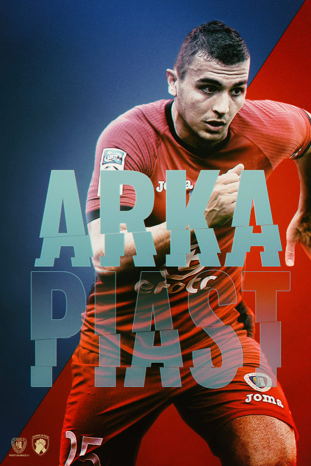 football soccer piast gliwice Ekstraklasa match promo posters