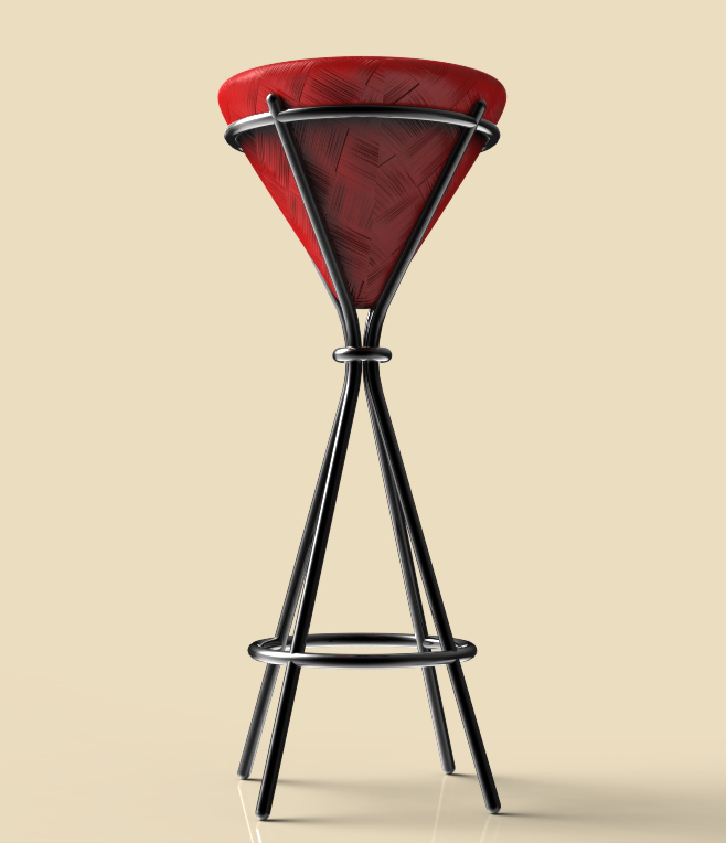 bar stool stool steel furniture