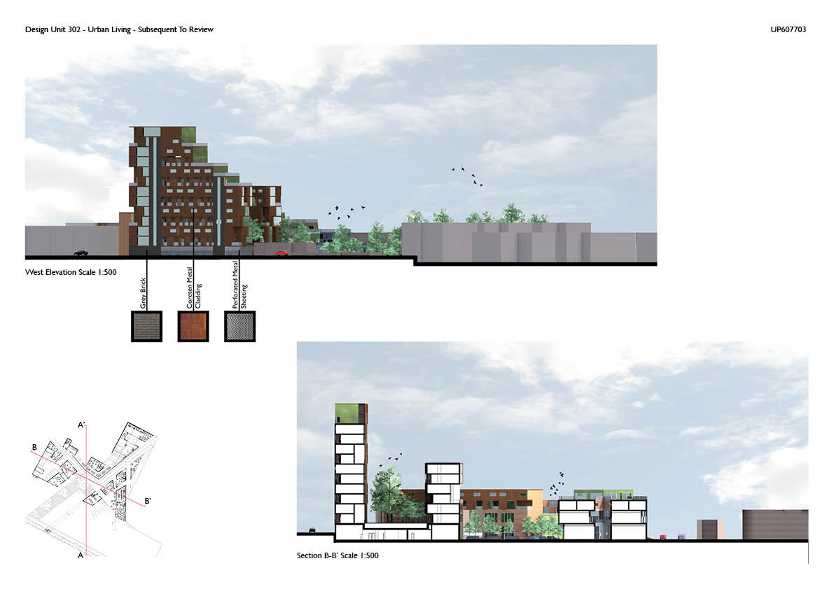 Urban Sustainability dwellings commercial Retail Masterplan Chichester Project Planning urban planning