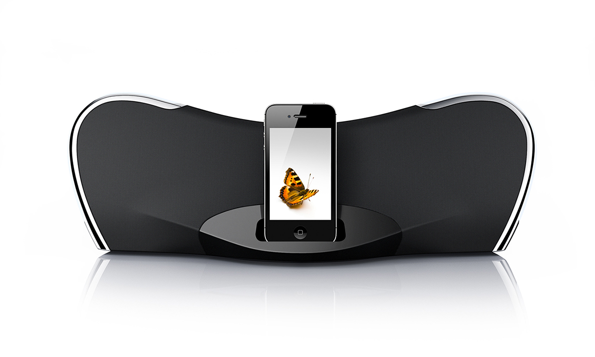 Adobe Portfolio Ipod Docking Station butterfly