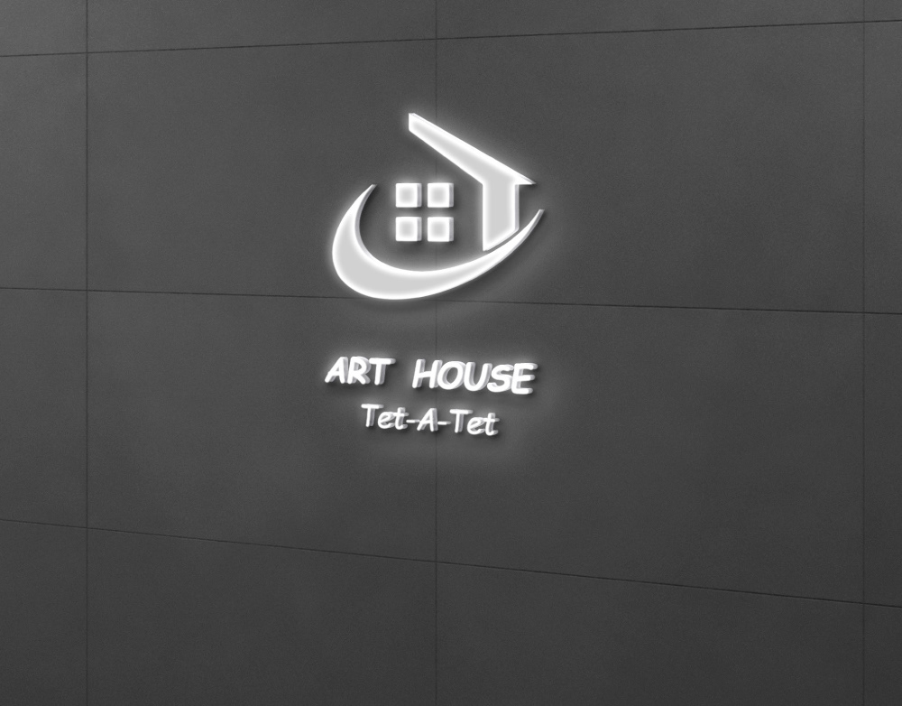 Logo Design logos Logotype Logotipo logo logo artwork logo artist art house art house co-op Art House Interiors