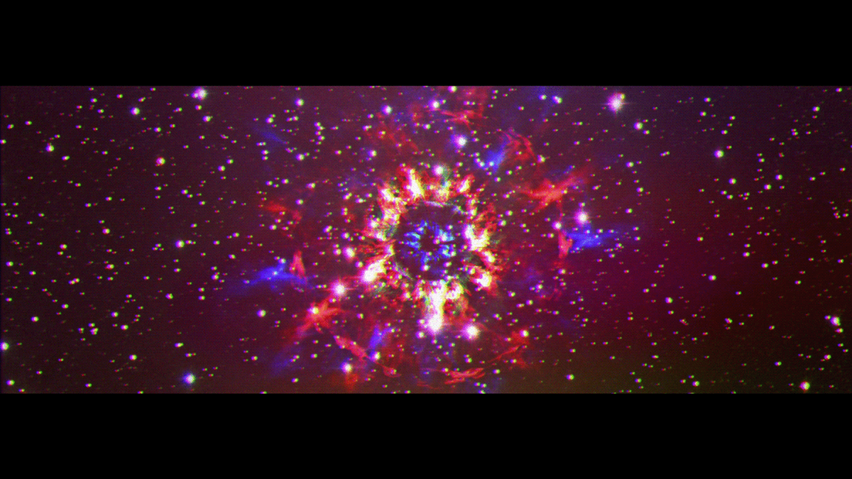 rasabasa embers Saulius Baradinskas music video lithuania vilnius cosmos Space  she girl supernova superpower summer design