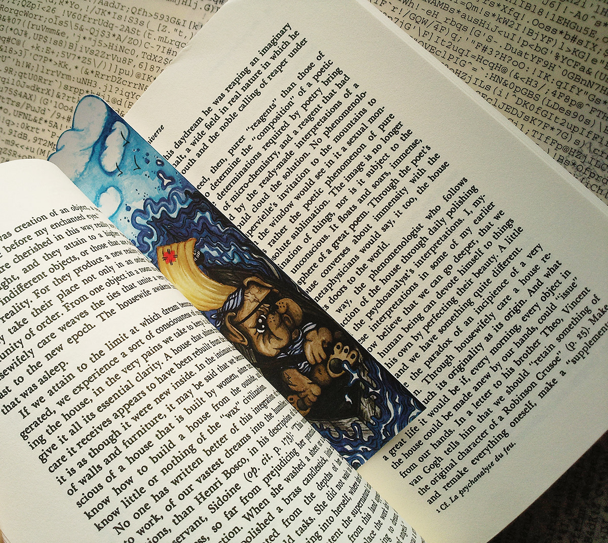 bookmark dog children book puppies puppy painter pirate strawberry Nature water forest clouds creative watercolor