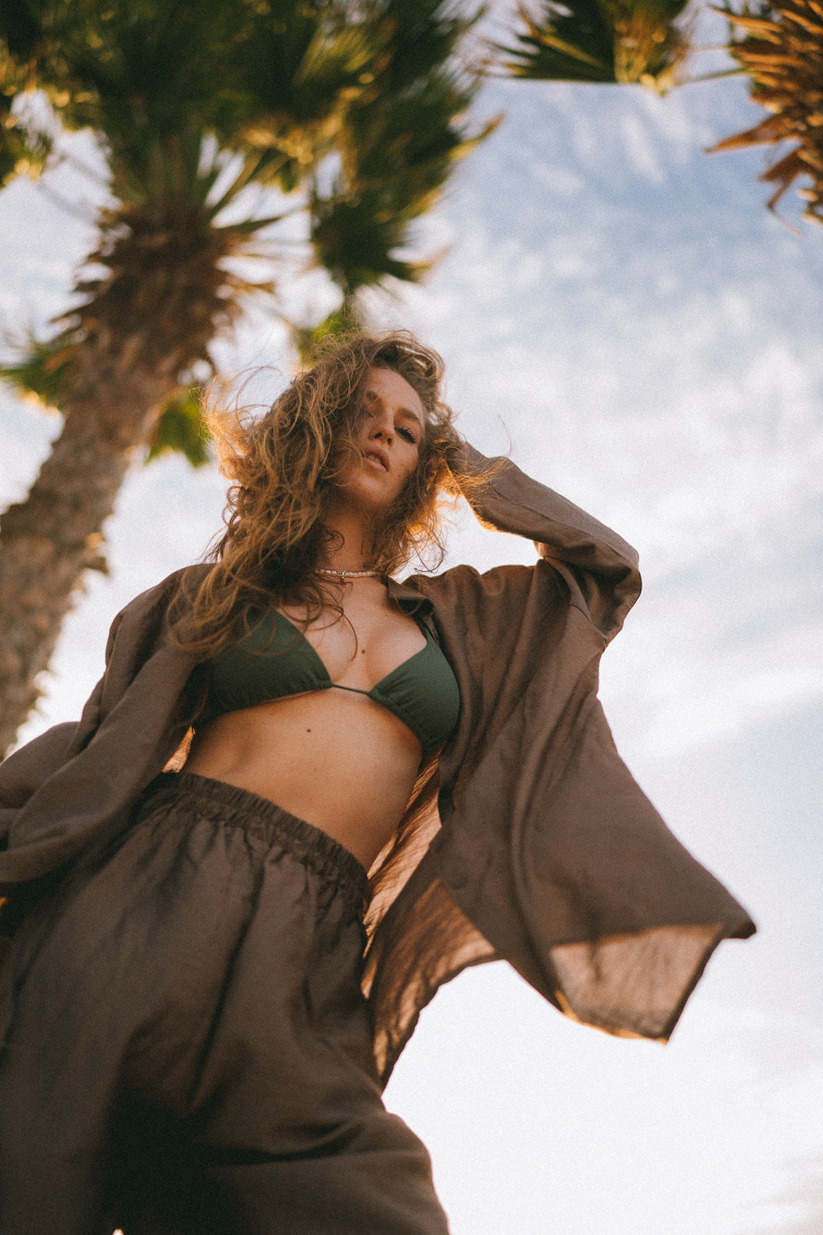 bikini swimsuit model photoshoot portrait beach beauty editorial sexy