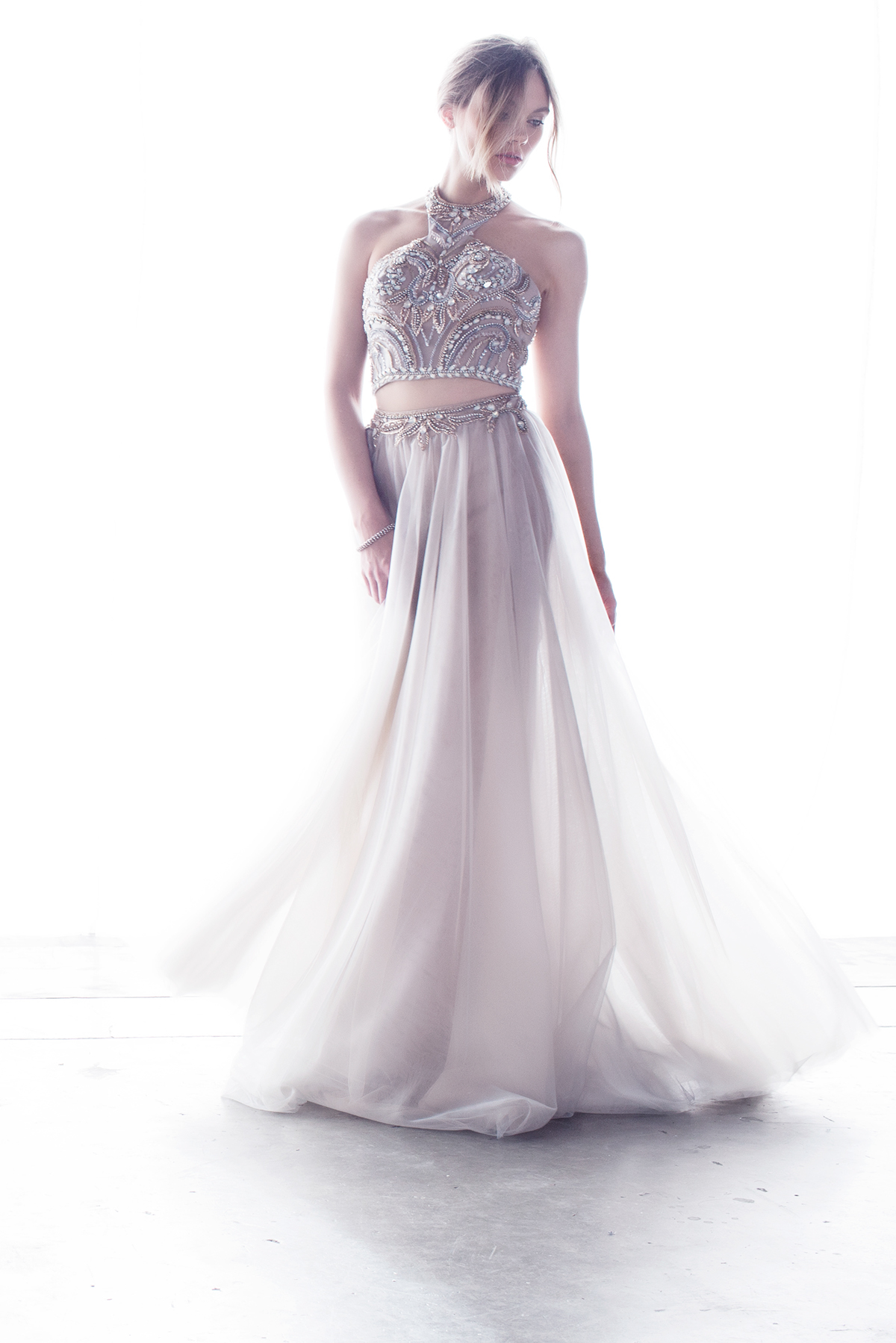 prom evening gown beauty backlit terani couture Style couture gown photographer hautelook