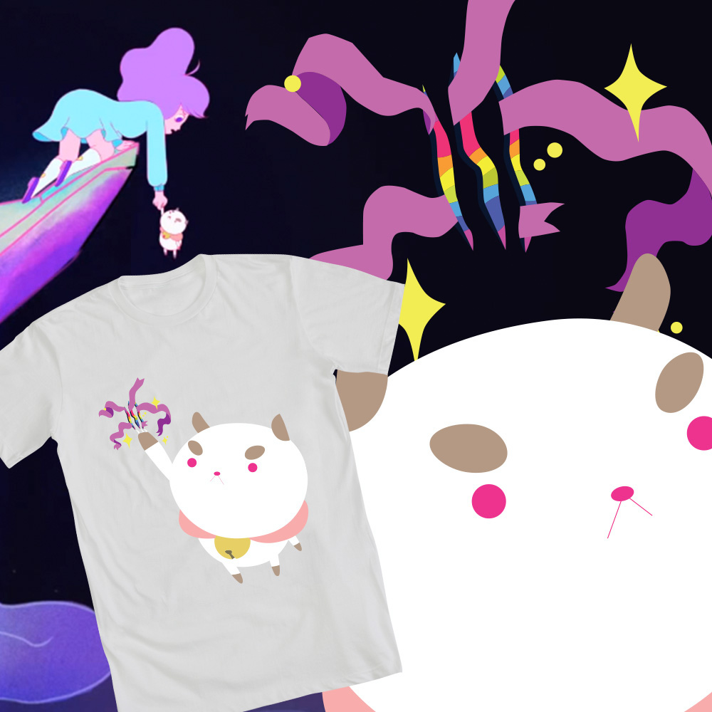 Bee and Puppycat T-Shirt Design