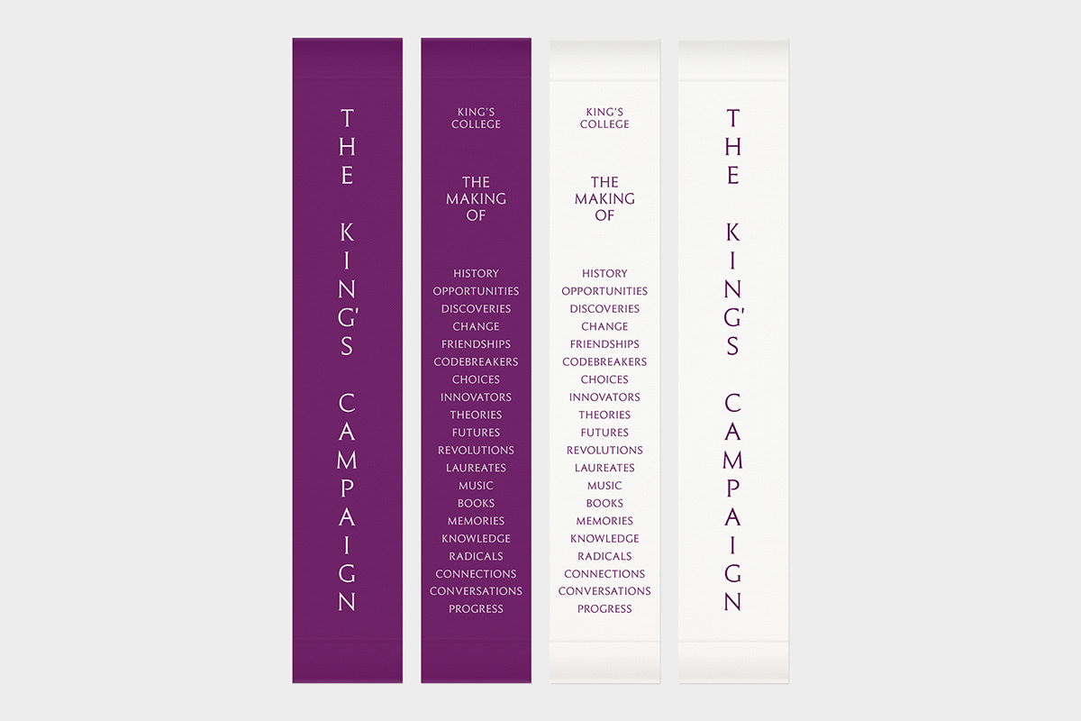 branding  print foil serif campaign Advertising  cambridge