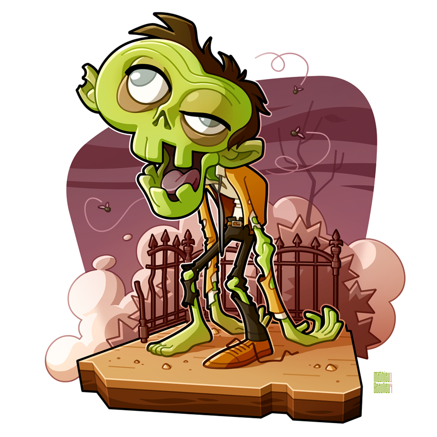 horror Halloween monster Character design  ILLUSTRATION  sci-fi cartoon zombie vampire mummy