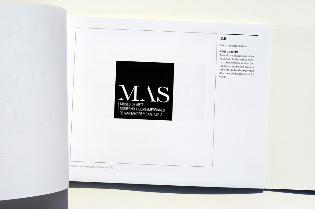 design Logotipo - MAS - Museo de Arte Moderno y Contemporáneo de Santander y Cantabria 01