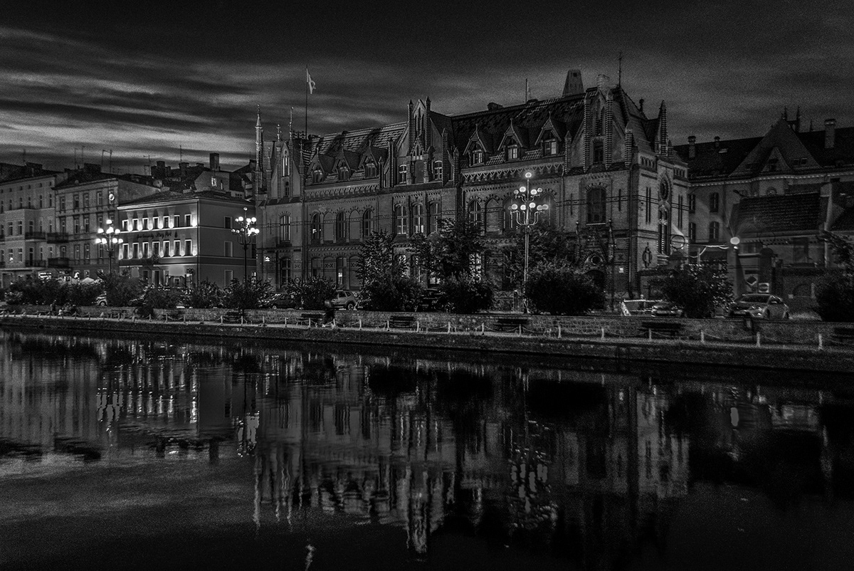 bydgoszcz city city at night night night photography photo editing Photography  poland retouching  urban photography