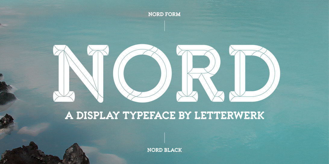 nord Typeface Display Letterwerk