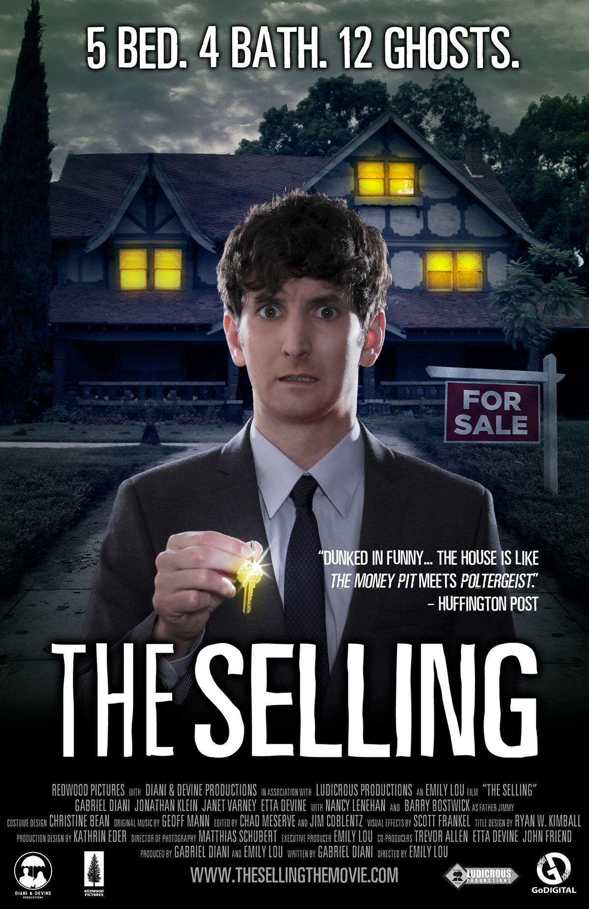 the selling Movies indie film horror comedy  horror/comedy film poster