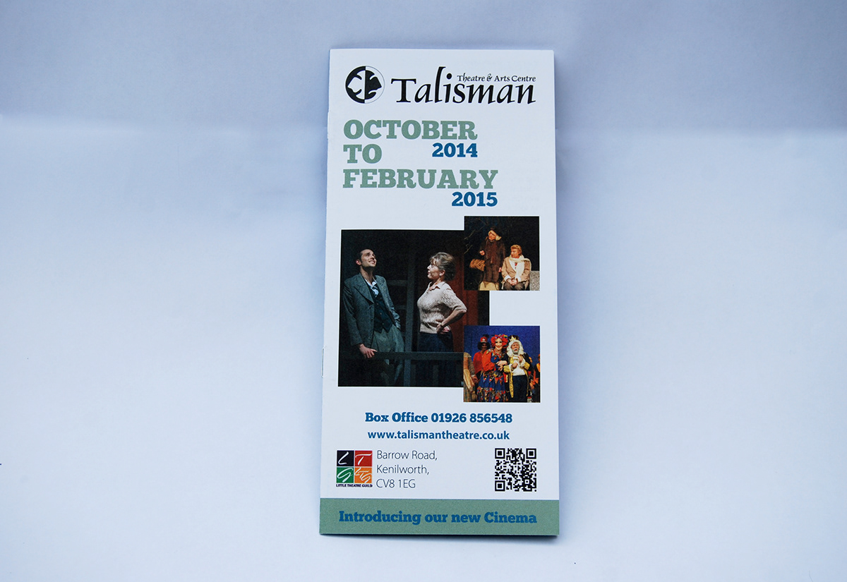 talisman Theatre brochure Program winter autumn print