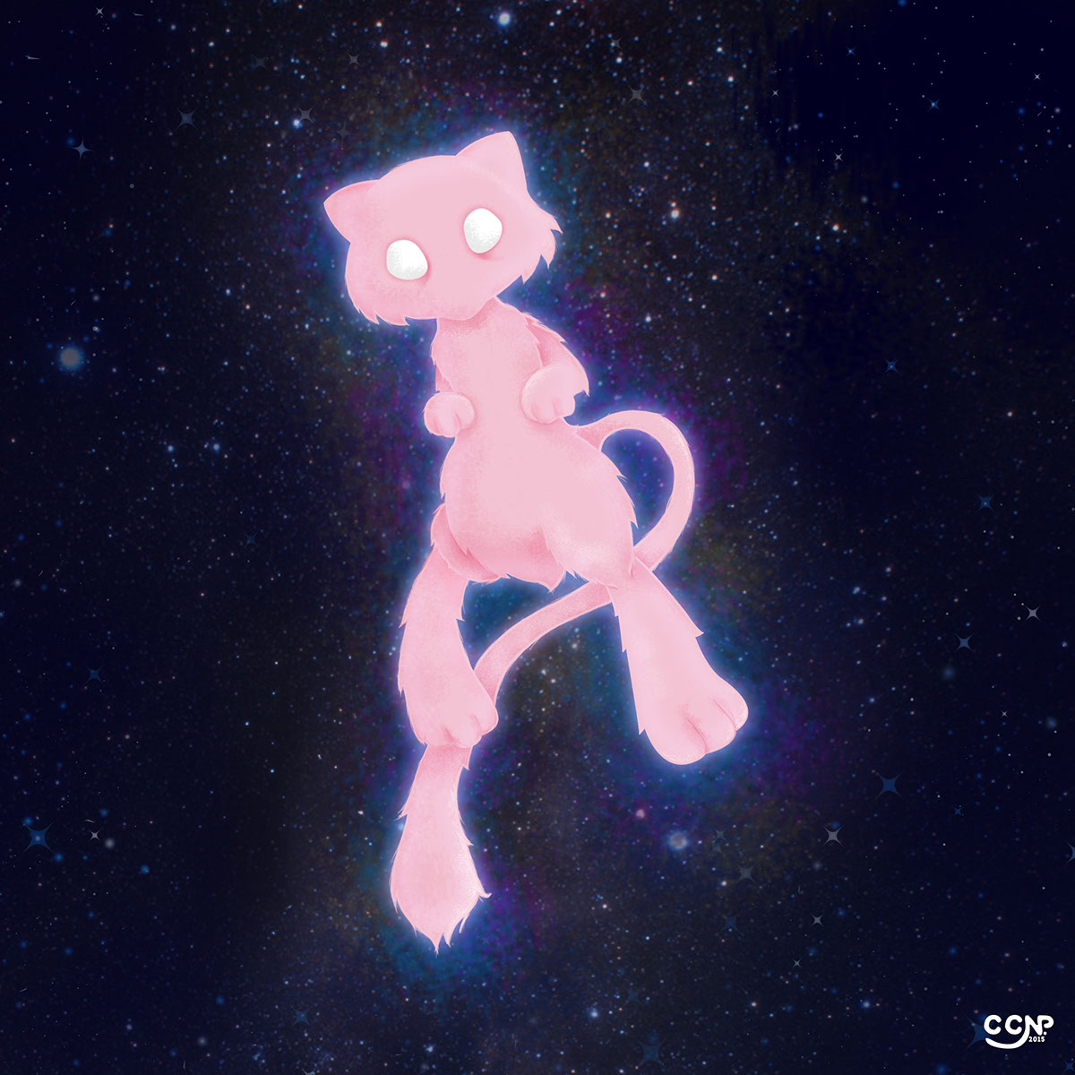 Pokemon pokedex ec ilustration Mew