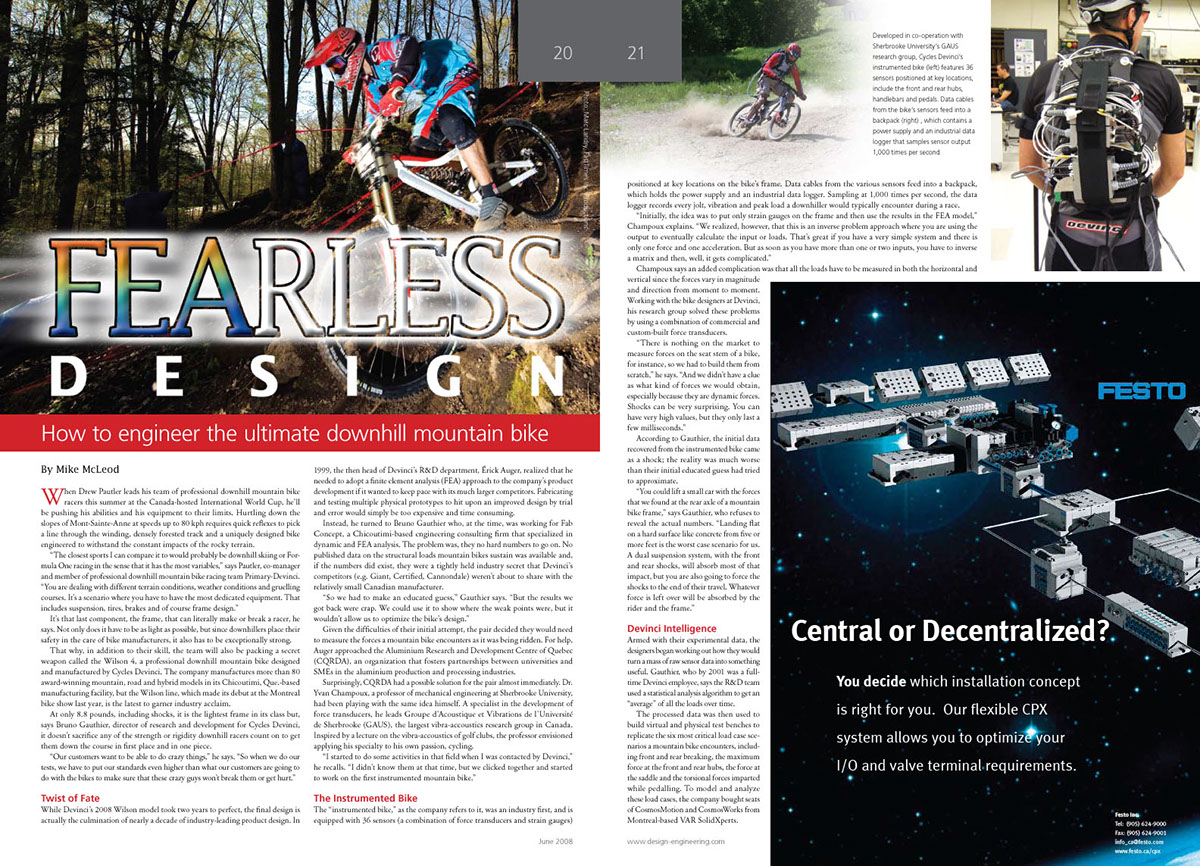 Engineering  magazine Design Engineering magazine design
