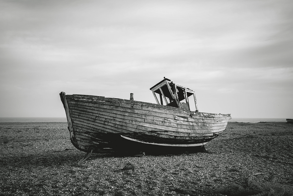 Boats derelict abandoned ships water sea Ocean shipwrecked beach