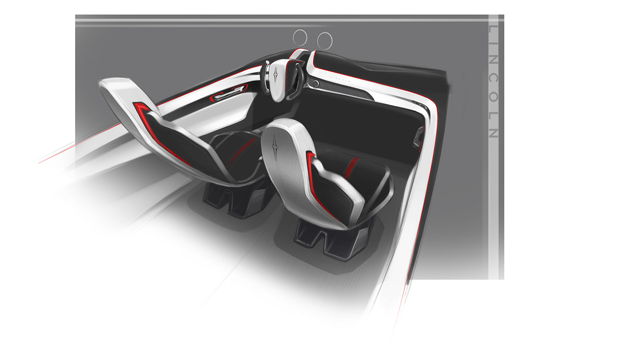 concept vehicle interior Interface experience design