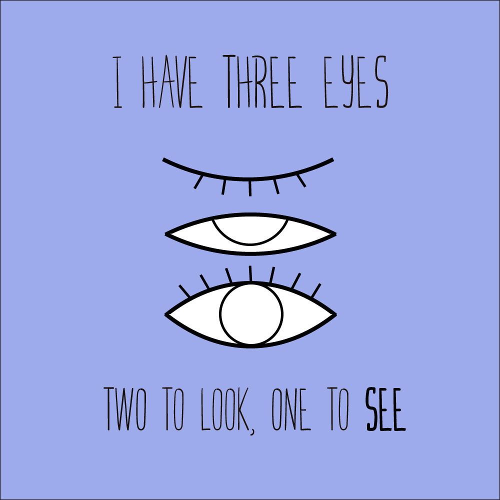 three eyes look see threeeyes