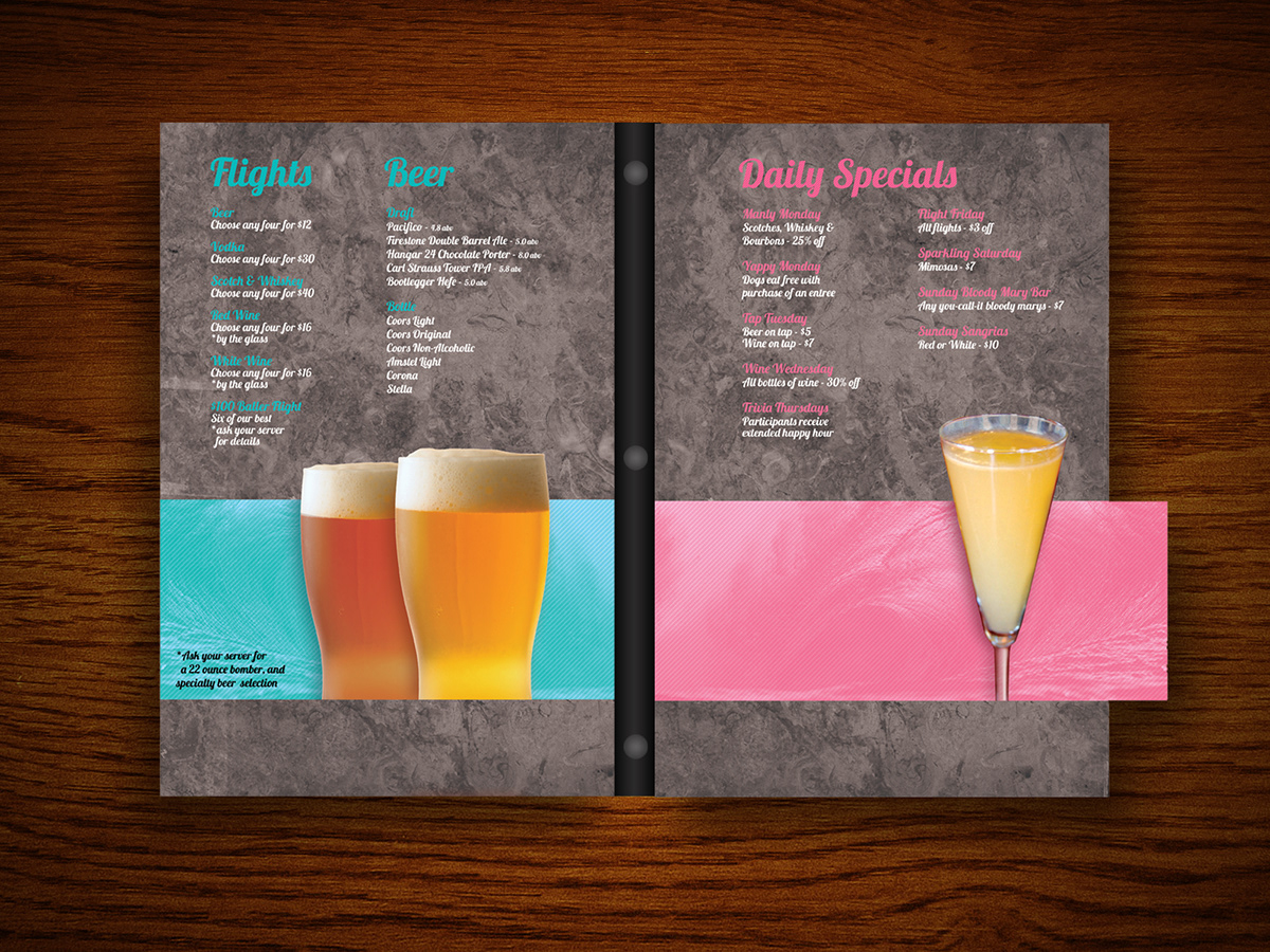 zimzala restaurant bar menu cocktail beer