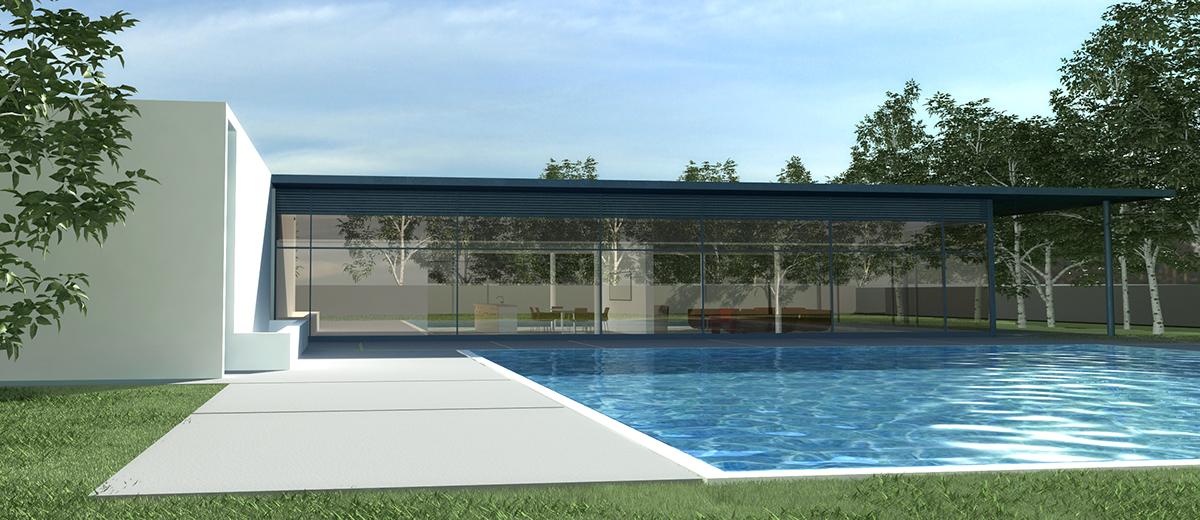 Residence one-family house novato Pool