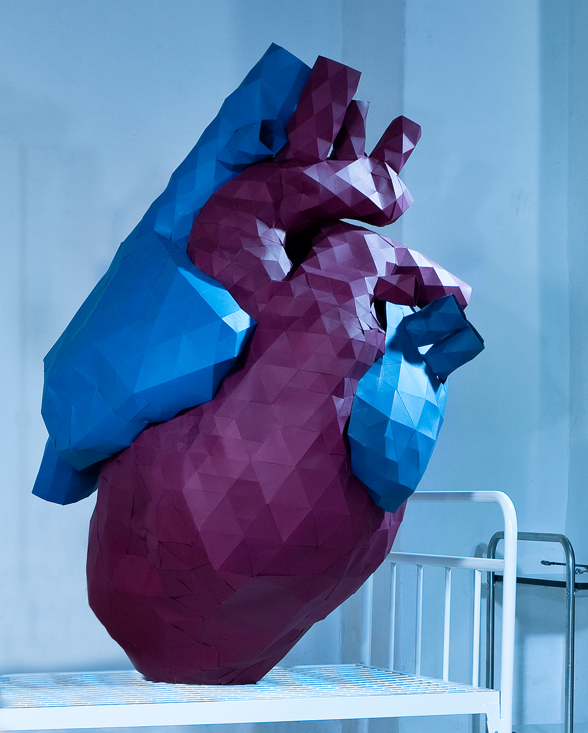 paper heart facet splash dubai organs hospital