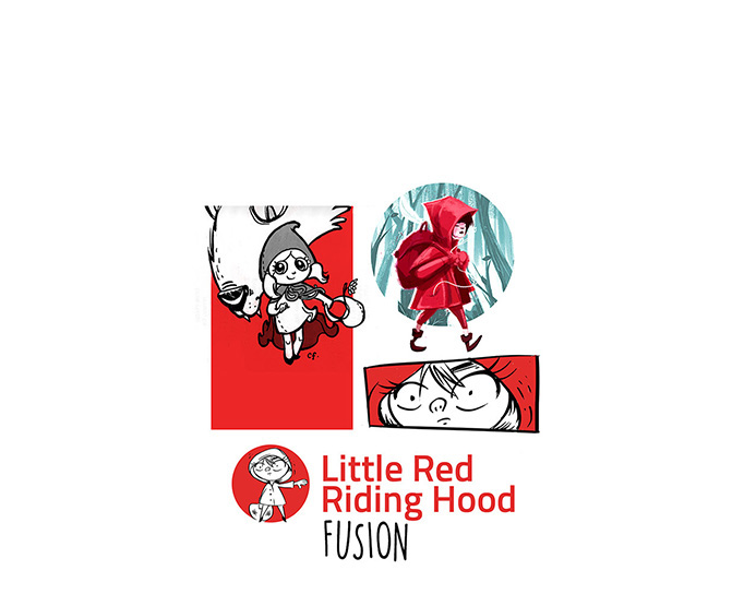 Lumentech little red riding fusionart art ilustration