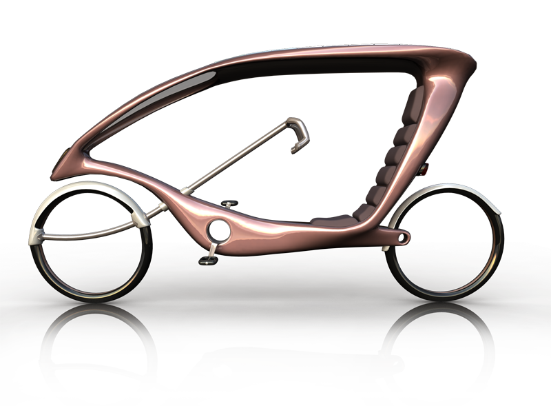 cycle eco bike solar power photovoltaic cells 3D Modelling bike design electronic bike