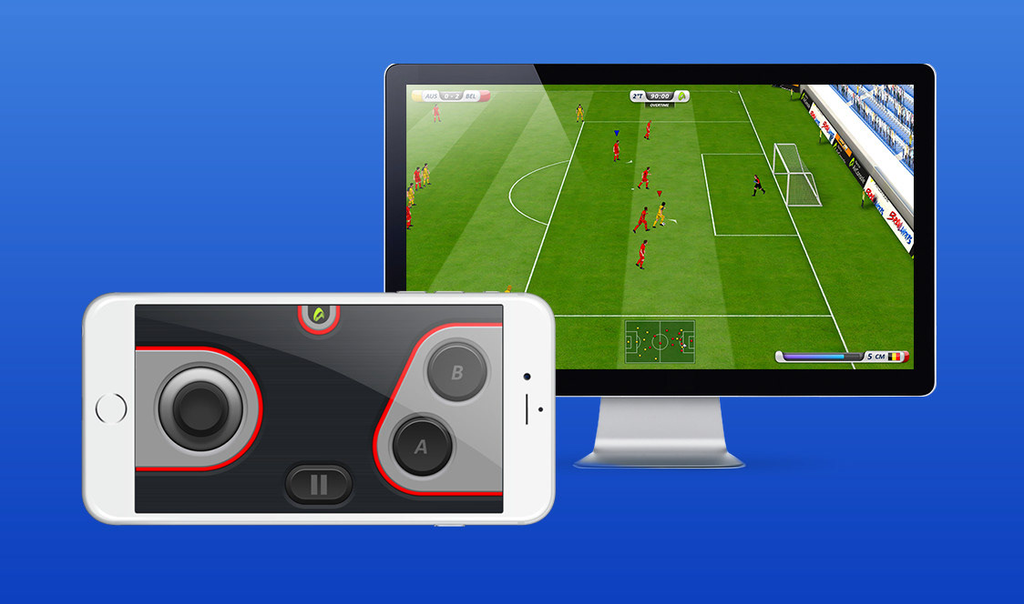 airconsole finalgoal soccer UI/UX user interface ui design gameart game