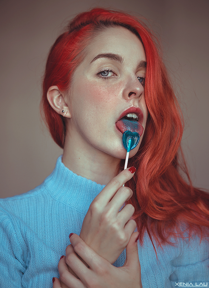 Photography  portrait redhead studio Natural Light PORN ACTRESS model erotic