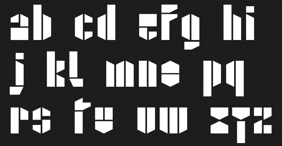 experimental type display type Typeface type design apeloig philippe apeloig