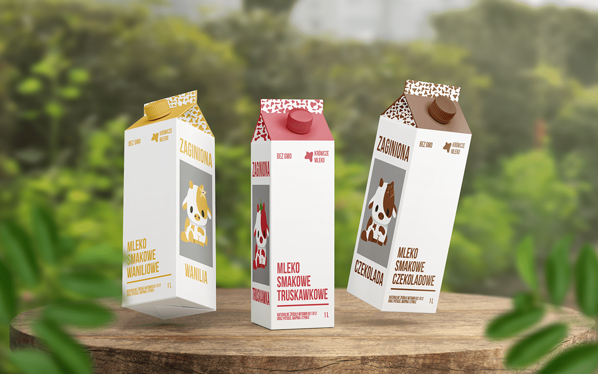 Food Packaging Food Packaging Design Logo Design Logotype milk package package of milk visual identity