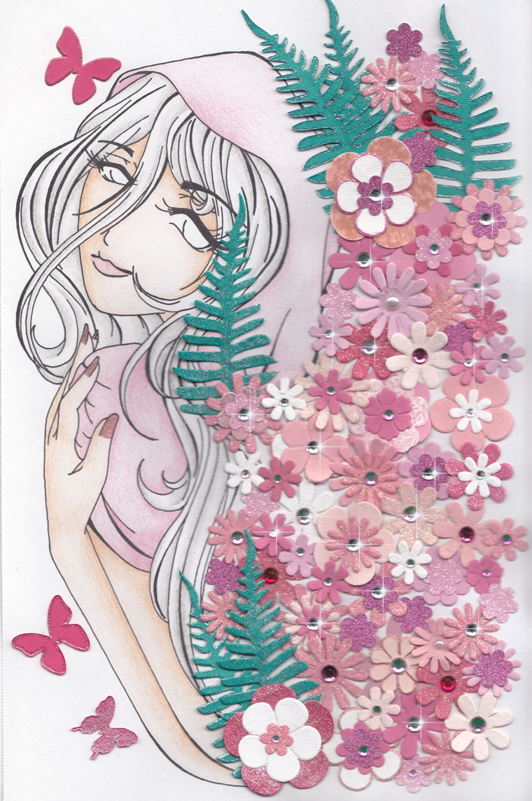 anime manga flower paper paper flowers Multimedia 